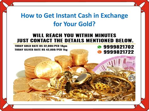 Get Instant Cash for Gold Today 